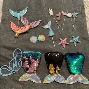 Mermaid cake decoration